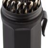 Norseman Drill Bits 44170 Ultra Dex Type 240-UB 135 Degree Split Point Magnum Super Premium Jobber Drill Set (29 Piece)