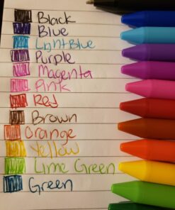 Amazon Basics Retractable Ballpoint Pen - Assorted Colors - 24-Pack 25 712HOhsDbCL