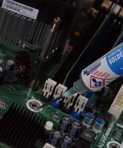 MG Chemicals 4900P SAC305, Lead Free Solder Paste, No Clean, 25 g (0.9 oz) Pneumatic Dispenser (Complete with Plunger & Dispensing Tip) 0.9 oz 10 712HicDqQL