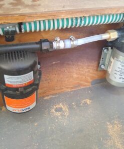 Seaflo Accumulator Tank Water Pump Flow Control Internal Bladder 125 psi 23.5 oz 22 712J1FUIr1L