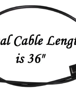 Reliable Recliner Replacement Parts - Universal Small Oval Black Plastic Pull Recliner Handle 3" by 3.5" with Cable - Exposed Cable Length (4.75") Length 36" Couch Style Pull Chair Release Handle Sofa Small Black Flapper Original 8 712Jww6WLiL