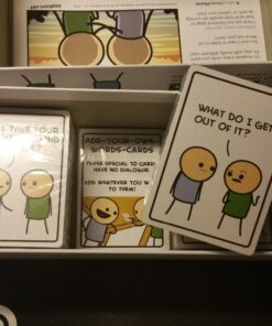Joking Hazard by Cyanide & Happiness - a funny comic building party game for 3-10 players, great for game night White 35 712JzQBJRfL