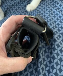 MASTER USA – Universal Leather Sword Frog – Steel Hardware, Adjustable Lacing for Proper Fit, Designed to Fit a Wide Variety of Swords and Scabbards – Fantasy, Historical, Cosplay – PK-6182 43 712KmHL37LL