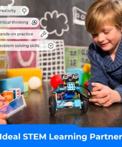 Makeblock mBot Ranger 3 in 1 Robot Toys, Coding Robot Kit STEM Educational Building Toys Support Scratch Arduino Programming, Programmable Remote Control Robot Gift for Kids Ages 10+ 23 712KufjebyL