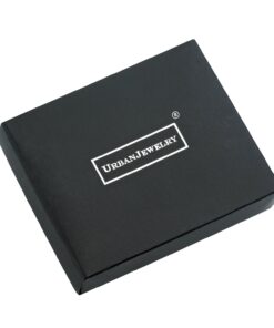 URBAN JEWELRY Men's Black 316l Stainless Steel Alpha Spear Wolf Teeth Pendant Chain Necklace Black Wolf Teeth Pendant 26 712KyPAzjRL