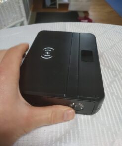 Portable Power Bank with AC Outlet, 83Wh/22500mAh 110V/85W Portable Laptop Charger Battery Bank, External Battery Pack Power Supply for Home Emergency Outage, Outdoor Camping RV Trip Adventure Red 69 712M16CLB4L