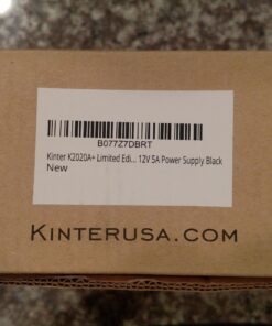Kinter K2020A+ Limited Edition Original Tripath TA2020-020 Class-T Hi-Fi Audio Mini Amplifier with 12V 5A Power Supply Black 60 712MVph A7L
