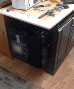 VIVO Adjustable Under Desk and Wall PC Mount, Computer Case CPU Holder with Swivel Action and Secure Locking, Black, MOUNT-PC01 87 712MbuciANL