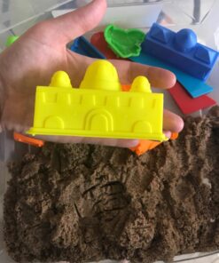 USA Toyz Sand Molds Beach Toys for Kids - 23pk Sand Castle Building Kit Sandbox Toys for Toddlers, Compatible with Molding Clay or Play Sand, Beach Sand Water Toys Indoor Outdoor Sensory Toys for Kids 23pk Sand Molds 34 712MmybjRZL