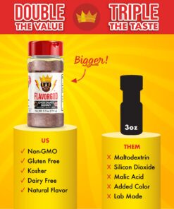 Alternative view of Chocolate Donut Topper Seasoning Mix by Flavor God - Zero Calorie Seasoning for Ice Cream, Donuts, Coffee, Cookies, Popcorn, Pancakes, & Snacks - Low Sodium, Kosher, Dairy-Free, & Gluten-Free - Premium All-Natural & Healthy Spice Blend Seasoning Gift