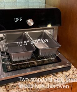 Instant Omni Plus 19 QT/18L Air Fryer Toaster Oven Combo, From the Makers of Instant Pot, 10-in-1 Functions, Fits a 12" Pizza, 6 Slices of Bread, App with Over 100 Recipes, Stainless Steel 42 712Mx0dZhCL