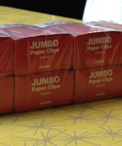 ACCO Paper Clips, Jumbo, Smooth, Economy, 10 Boxes, 100/Box (72580),Silver 31 712NUnfgI1L