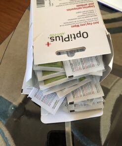 OptiPlus Anti Fog Lens Wipes l Pre-Moistened l Cleaning Wipes for Glasses, Unisex Adult Computer & Laptops/Watch Screens, Smart Phones, Optical Lens, Goggles l Quick-Dry & Scratch-Free l 100 Count 28 712OLLFNeCL