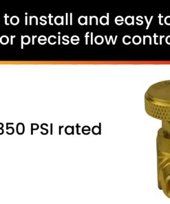 Hot Max 24209 Brass Replacement Needle Valve 9 712PK dqeL