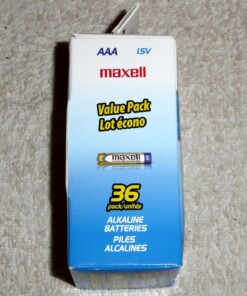Maxell 723815 AAA Performance Long Lasting Alkaline Batteries - 36 Pack, Computer AAA - 36 Pack 23 712QWo9 LgL