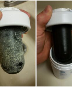 Watts Inline Water Filter 20,000 gallon Capacity- Inline Filter for refrigerator, Ice Maker, Under Sink, and Reduces Bad Taste, Odors, Chlorine and Sediment in Drinking Water 44 712RnFWZ2pL