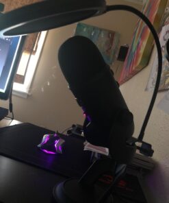 Earamble Studio Microphone Pop Filter Round Shape Mic Wind Mask Shield Screen 42 712SNierHXL