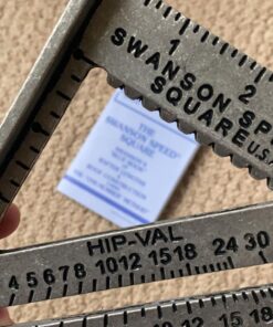 SWANSON Tool Co S0101 7 Inch Speed Square, Blue 7" Speed Square 36 712TbgfvML