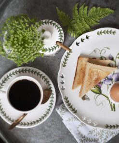 Portmeirion Botanic Garden Dinner Plate | Set of 6 Dinner Plates | Assorted Floral Motifs | Dishwasher, Microwave, & Oven Safe | 10.5 Inch | Made in England 14 712UOrjApuL