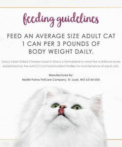 Purina Fancy Feast Grilled - (24) 3 oz. Cans Chicken 3.00 Ounce (Pack of 24) 18 712VGDOFXCL