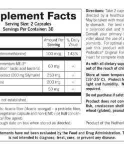 REG'ACTIV Detox & Liver Health, 60 Capsules, with Glutathione-producing Lactobacillus fermentum ME-3 7 712VdsseE8L