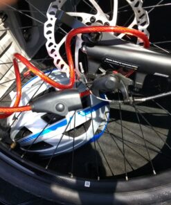 Master Lock 8127TRI Bike Lock Cables with Key, 3 Pack Keyed-Alike, Blue, Green, & Red, 6 ft. Long 29 712W2hMgqLL