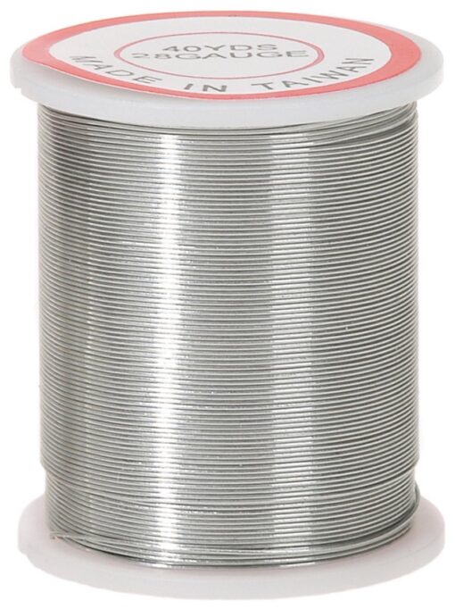 Darice 28-Gauge Beading Wire, 40-Yard, Silver