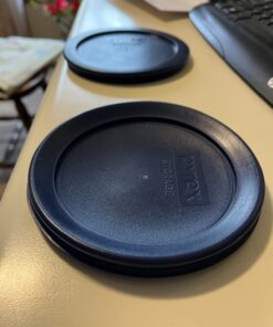 Alternative view of Pyrex Blue 2 Cup Round Storage Cover #7200-PC for Glass Bowls 4-Pack 1