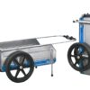 Tipke 2100 Marine Fold-It Utility Cart Blue Trim 2 712WWN Lk0L
