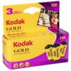 KODAK 6033971 Gold 200 Film (Purple/Yellow) - 3 Rolls - 24 Exposures Per Roll 1-Pack