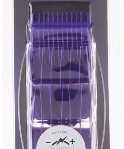 Andis 66345 Nano-Silver Magnetic Attachment 5 Combs with Long-Lasting Performance - Sizes 6", 8", 4", 3/8", 2", Provide Professional Haircuts and Styles – Purple Small (Pack of 1) 16 712ZIVzIimL