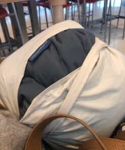 Huzi Infinity Pillow - Home Travel Soft Neck Scarf Support Sleep Grey 38 712ZsnNvsL