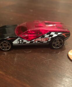 Hot Wheels Basic Car 9-Pack of 1:64 Scale Vehicles with 1 Exclusive Car, Modern & Vintage Models, Toy for Collectors & Kids 3 Years Old & Older 21 712aoU4vz2L