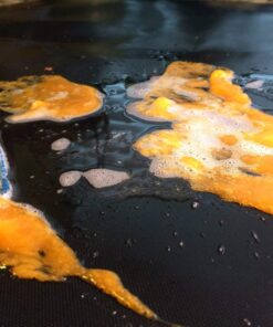 Grill Magic BBQ Grill Mat Set of 3-100% Nonstick Large Grilling Sheets - Heavy Duty Cooking Mats for Outdoor Grill Charcoal, Gas or Electric - Reusable, Extra Thick and Easy to Clean - 15.75 x 13 18 712awKE9vYL