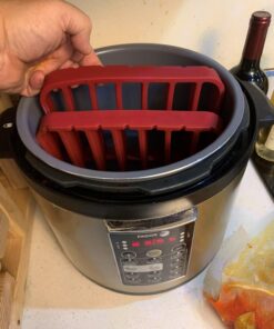 Norpro, Red Rectangle Silicone Roasting Rack, 1 EA 23 712bkiEHXSL