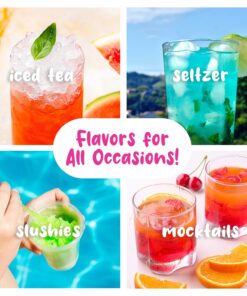 Hawaiian Shaved Ice Syrup Assortment, 3 - 16oz Bottles Of The Most Popular Flavors: Cherry, Grape, Blue Raspberry. Perfect For Shaved ice, Snow Cones, Sodas, Ice Pops, and Slushies. Allergy-friendly 16 Fl Oz (Pack of 3) 18 712bu1Loi1L 1