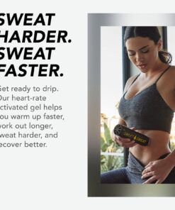 Sweet Sweat Workout Enhancer Roll-On Gel Stick - Sweat Harder and Faster, Helps Promote Water Weight Loss, Use with Sweet Sweat Waist Trimmer Original 20 712cey3n8dL 2