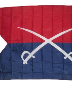 AES General G.a. Custer Cavalry Guidon Flag Flag 3 X 5 3x5 Feet New Polyester 6 712cryUS5YL