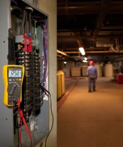 Alternative view of Fluke 117/323 Kit Multimeter and Clamp Meter Combo Kit For Residential And Commercial Electricians, AC/DC Voltage, AC Current 400 A, Includes Test Leads, TPAK And Carrying Case