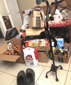 Hugo Quad Cane Adjustable for Right or Left Hand Black 1 Count (Pack of 1) 28 712duYFokrL