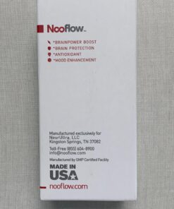 NOOFLOW Nootropic Brain Booster Supplement | The Premium Focus, Memory, Mood & Energy Formula | Smart Boost of 14 Ingredients for Natural Clarity | USA-Made Pills | 60 Capsules 29 712eG8LLxtL