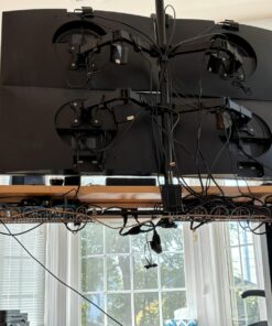 VIVO Adjustable Under Desk and Wall PC Mount, Computer Case CPU Holder with Swivel Action and Secure Locking, Black, MOUNT-PC01 63 712enOfUxCL