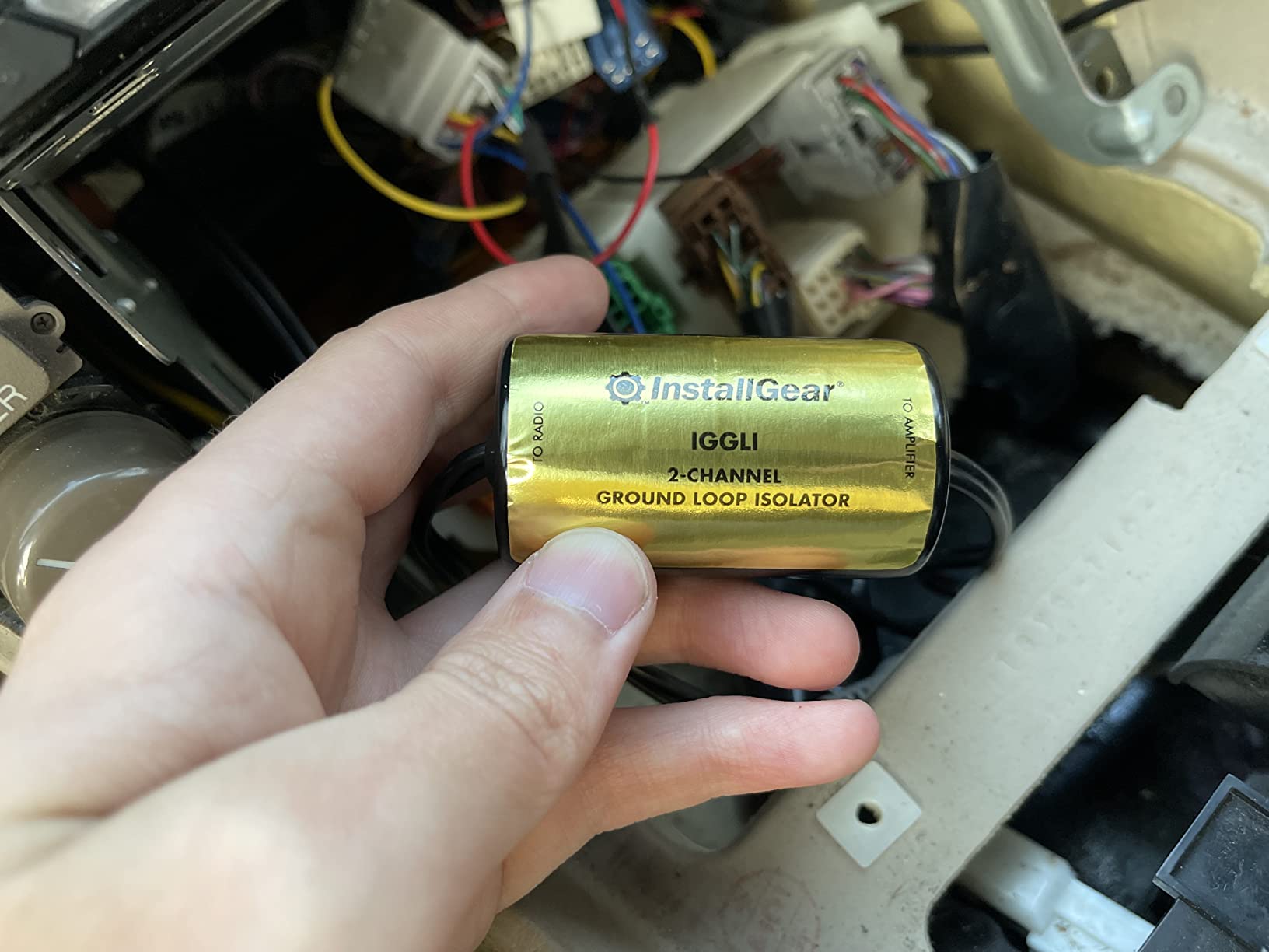 InstallGear Ground Loop Noise Isolator, Amplifier Noise Filter for Car Audio & Home Stereo, Feedback Loop Isolator, Car Stereo Noise Suppressor Reducer Alternator, Ground Loop Isolator 1 Pack 7 InstallGear Ground Loop Noise Isolator, Amplifier Noise Filter for Car Audio & Home Stereo, Feedback Loop Isolator, Car Stereo Noise Suppressor Reducer Alternator, Ground Loop Isolator 1 Pack - Image 7
