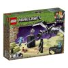 LEGO Minecraft The End Battle 21151 Ender Dragon Building Kit Includes Dragon Slayer and Enderman Toy Figures for Dragon Fighting Adventures (222 Pieces)