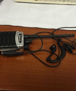 Retevis RT7 Walkie Talkies for Adults Rechargeable 16CH Hand Free Emergency Long Range Two Way Radio with Earpieces(Silver Black,5 Pack) with original G shape earpiece 26 712fW5ejRTL