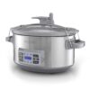 BLACK+DECKER SCD7007SSD Digital Slow Cooker with Temperature Probe + Precision Sous-Vide, 7-Quart Capacity, Stainless Steel 33 712g1crDvYL