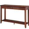 Convenience Concepts American Heritage 1 Drawer Console Table with Shelf, Espresso 10 712gJ8hoYdL