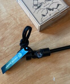 Swiss Safe 5-in-1 Fire Starter with Compass, Paracord and Whistle (2-Pack) for Emergency Survival Kits, Camping, Hiking, All-Weather Magnesium Ferro Rod Black 28 712gafl5IvL