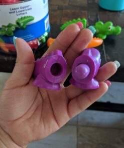 Learning Resources Snap-n-Learn Alphabet Alligators, Fine Motor Toy, 26 Double-Sidedpiece, Ages 18 Months +, Multicolor 36 712h0Fw1C7L