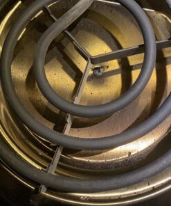 Elite Gourmet ESB-300X Single Countertop Coiled Burner, 1000 Watts Electric Hot Plate, Temperature Controls, Power Indicator Lights, Easy to Clean, Black 23 712hJcgXMrL